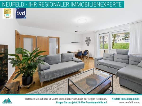 *Reserviert Großzügige 3-Zimmer Wohnung in der Nähe des Stadtzentrums zu verkaufen!