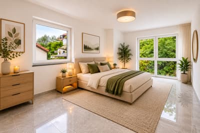 Bezugsfertiger KfW-55 Neubau in ruhiger Lage! Familienhaus mit Garten und viel Platz — Bild 16