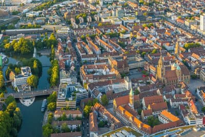 Möblierte 1-Zimmer Wohnung mit Balkon in der Heilbronner Innenstadt! — Bild 17