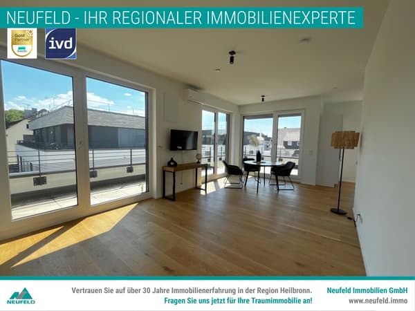 Stylische 2,5-Zimmer Penthouse-Wohnung in erstklassiger Lage zu vermieten!