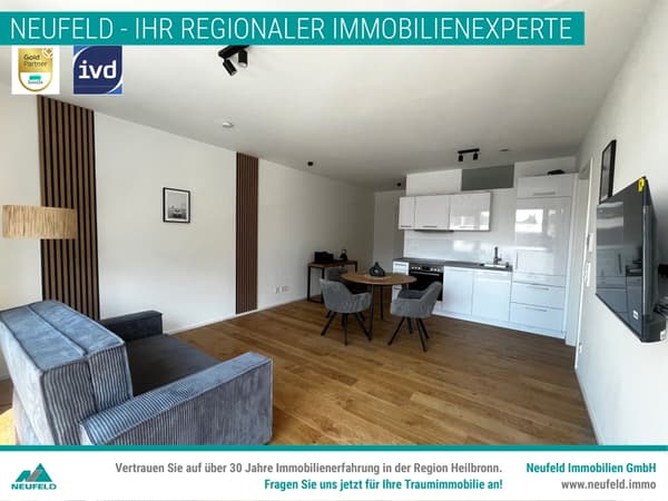 Möblierte 2-Zimmer Wohnung mit schöner Loggia zu vermieten!