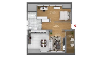 Tolle 2-Zimmer Wohnung mit Loggia in Neckarsulm zu verkaufen ! — Bild 10