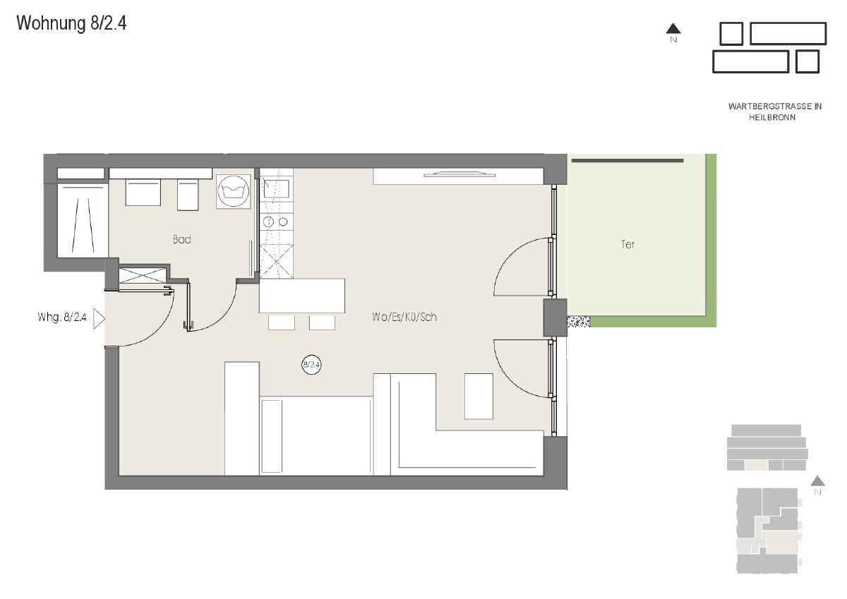 Wohnung Plan