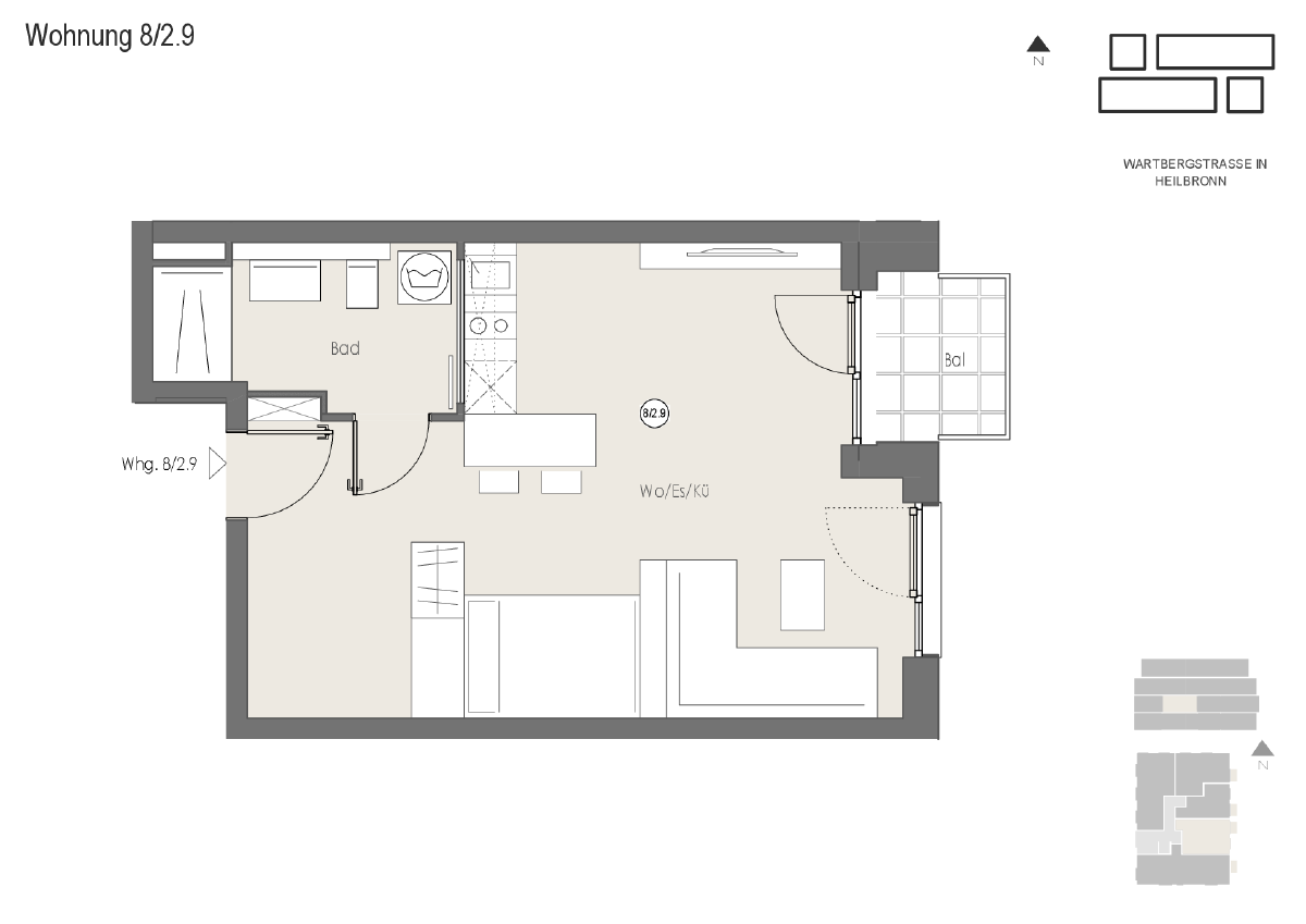 Wohnung Plan