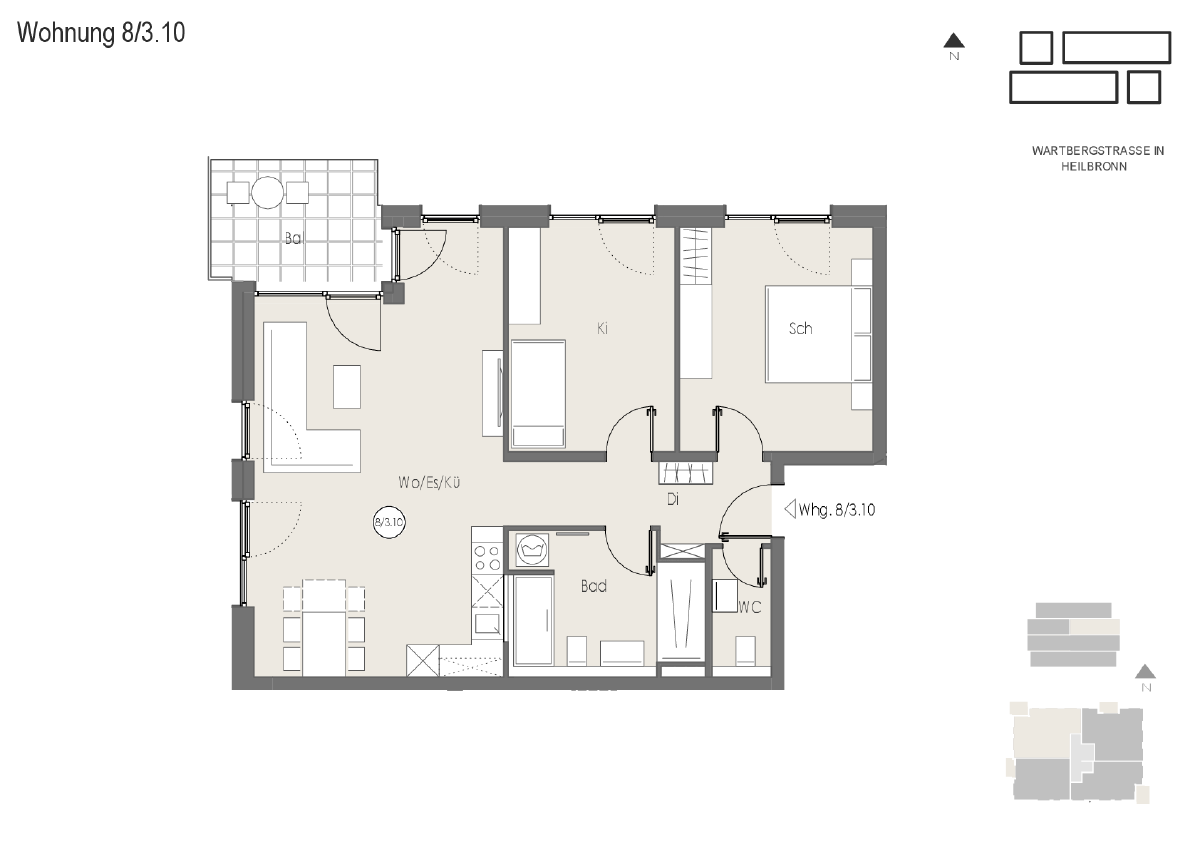 Wohnung Plan