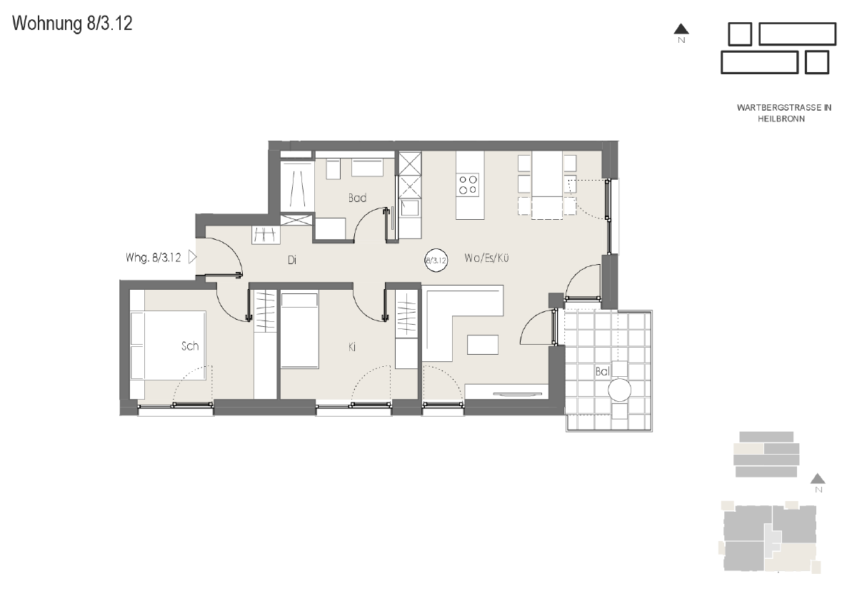 Wohnung Plan