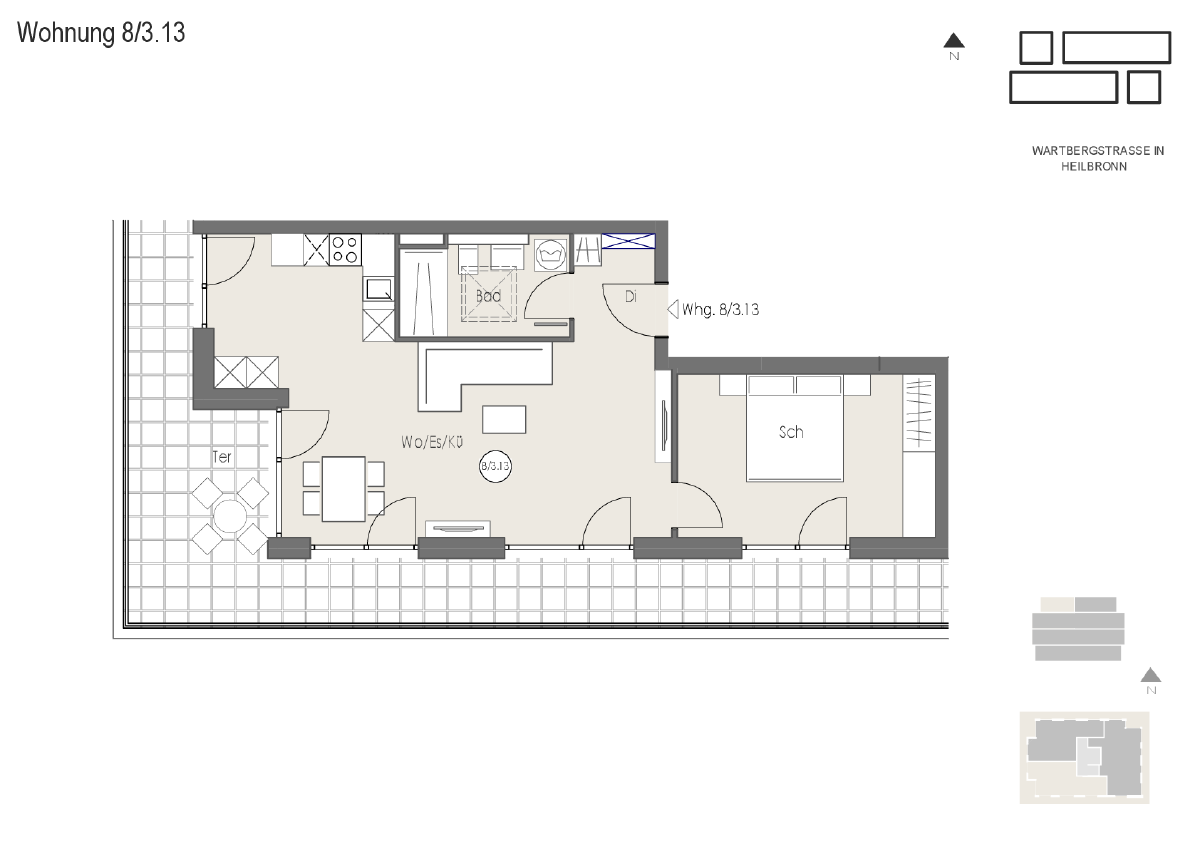 Wohnung Plan