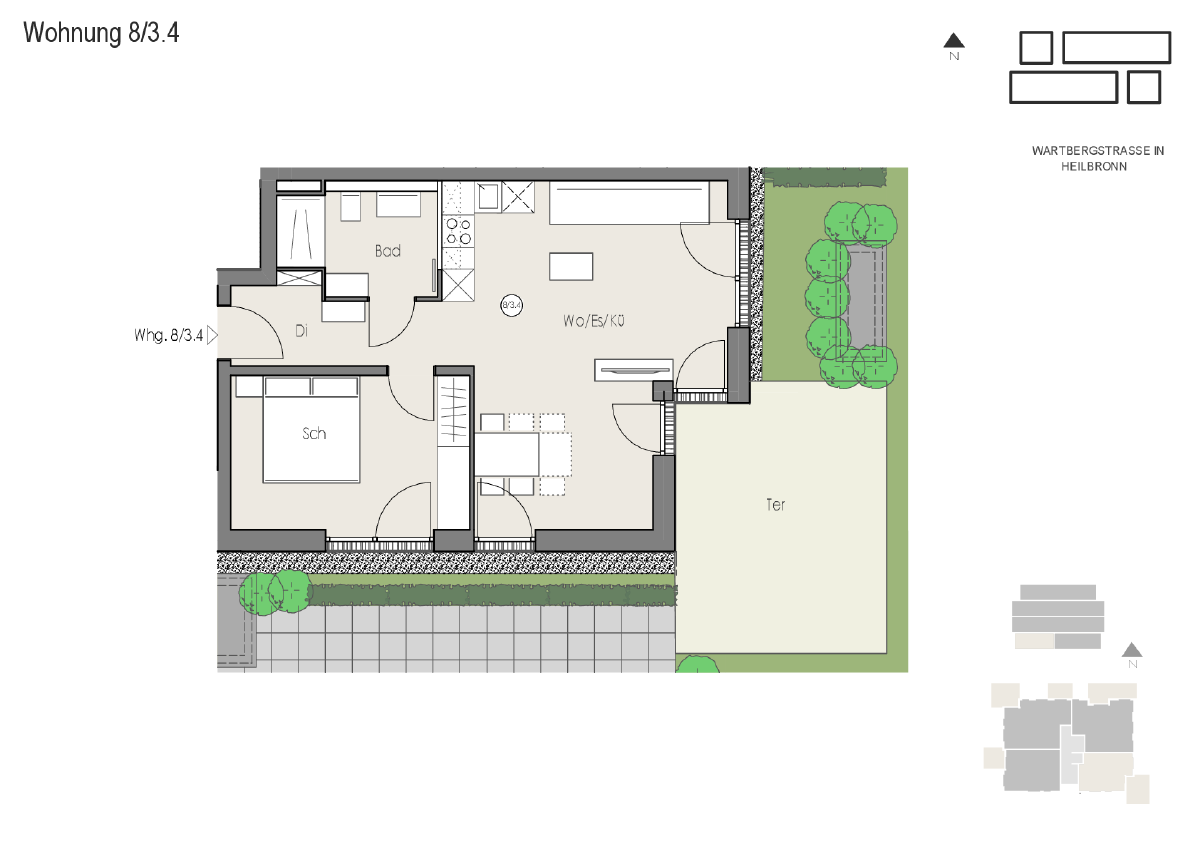 Wohnung Plan