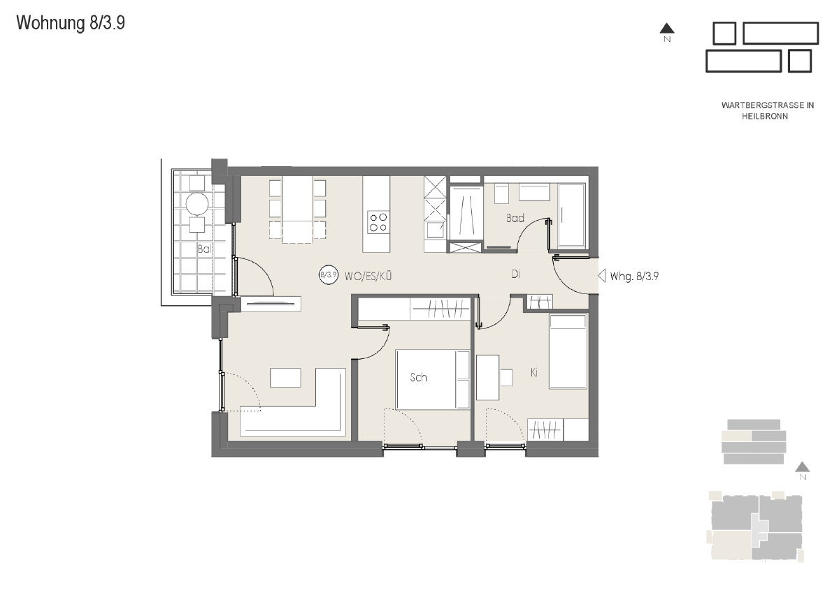 Wohnung Plan